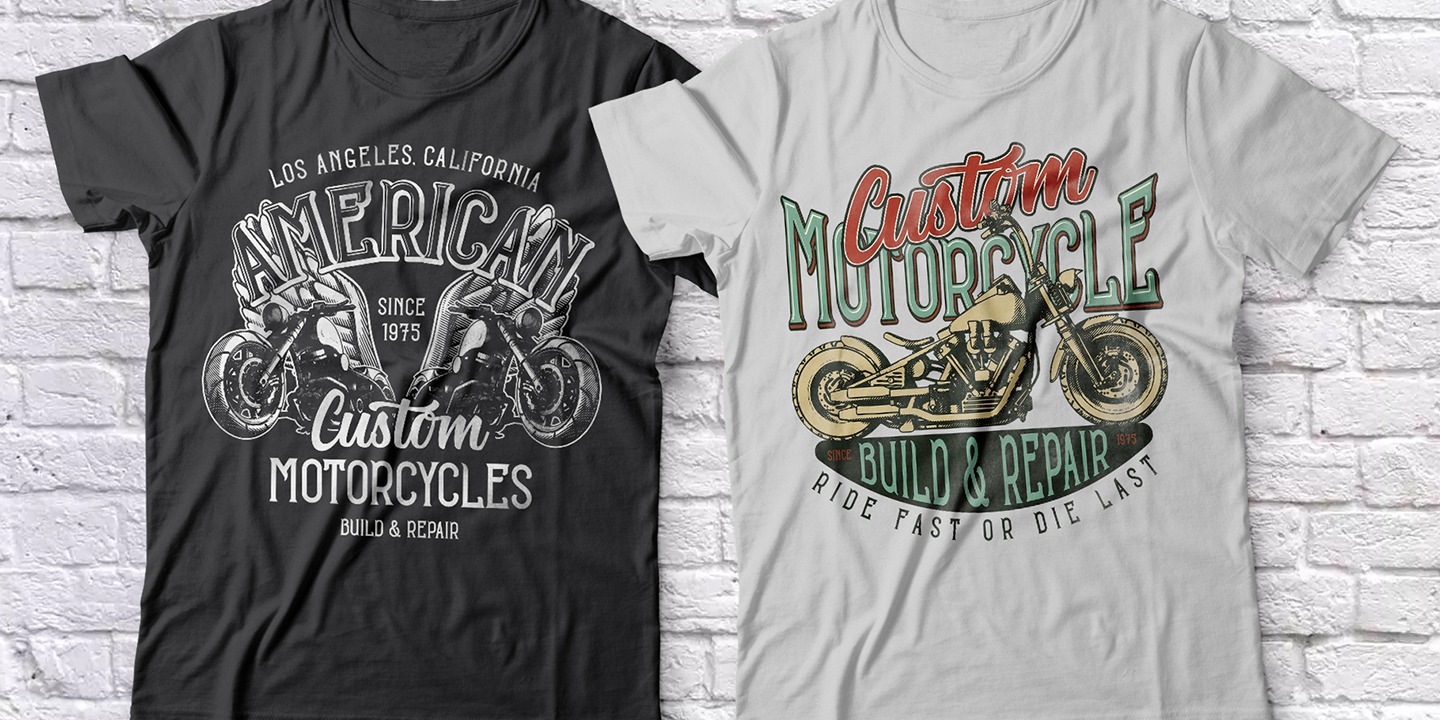 Example font Bobber Motorcycles #6